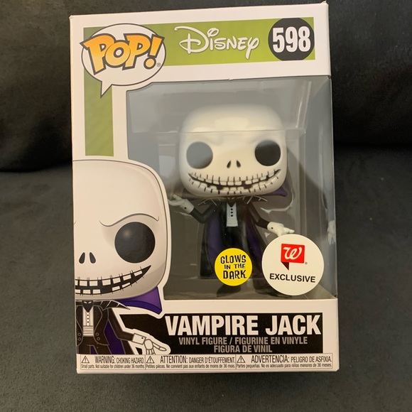 Pop Disney 598 Vampire Jack Glow 